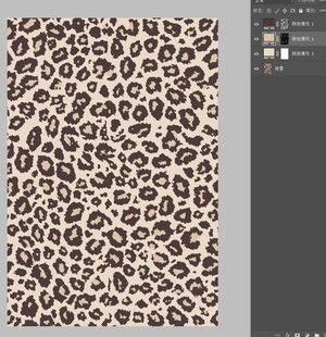 豹纹图案纹理