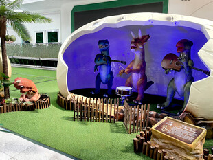 恐龙馆景观展示