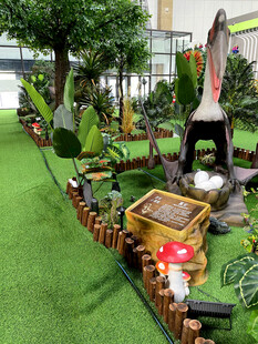 室内恐龙馆景观布置