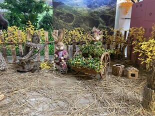 童话风花园小景布置