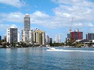 黄金海岸城市风光