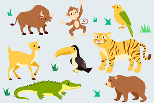 可爱野生动物大集合