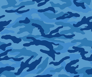 蓝色迷彩图案纹理