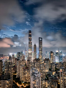 上海都市夜景
