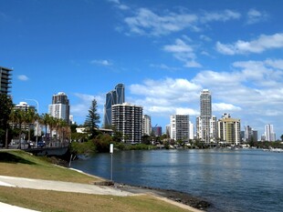 黄金海岸城市风光美景
