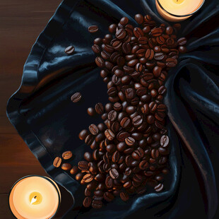 高清咖啡豆摄影
