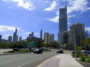 黄金海岸城市风景