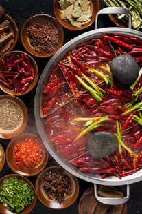 麻辣鲜香的特色火锅食材