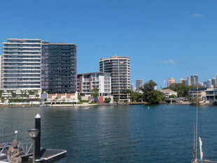 黄金海岸城市风光