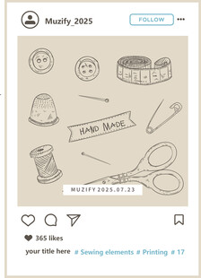 9款入缝纫元素图案