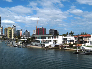 黄金海岸城市风光
