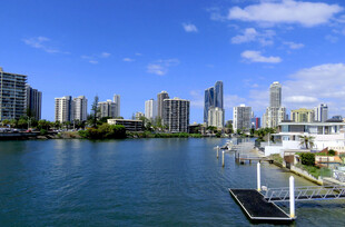 黄金海岸城市风光