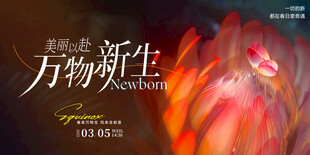 万物新生医美美业整形护肤发布会