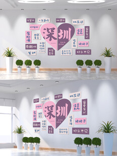 网红打卡地背景墙