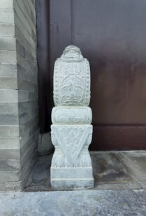 中式石墩古朴雅致韵味足