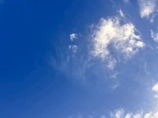 蓝天白云