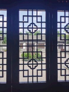 中式古典窗棂雅致韵味