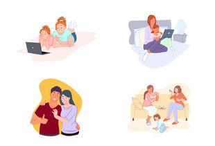 家庭温馨时刻合集