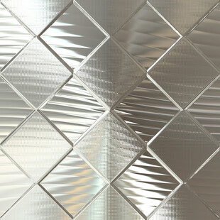 金属质感菱形纹理图案