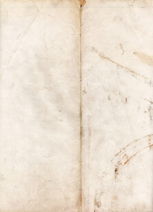 古老书页上的手绘线条图案