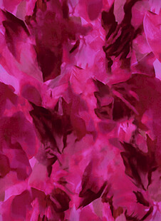 水彩花四方连续