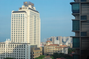 城市中的高楼建筑景观