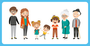 多样职业人物卡通形象