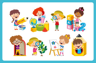 儿童多彩创意活动瞬间