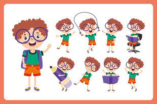 孩子们的多彩校园生活