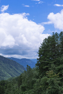 山间云景 绿意盎然
