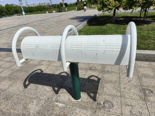 户外单人健腹器健身器材