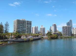 黄金海岸城市风光