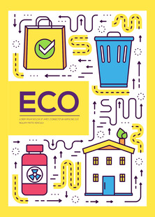 环保主题图标集合