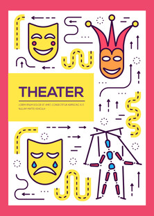戏剧元素插画