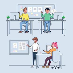 办公室协作场景