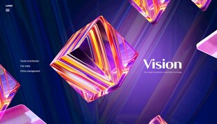 紫色菱形方块渐变背景