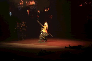 舞台上的表演者