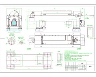 两相离心机基础图