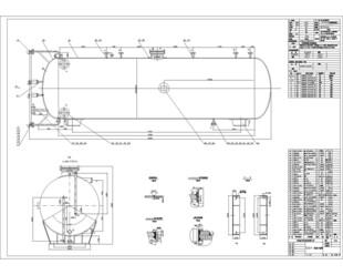 50立方米卧式柴油储罐