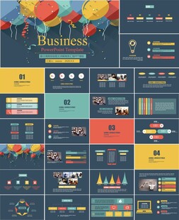 商务风格网页设计元素集