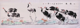 群鹤图