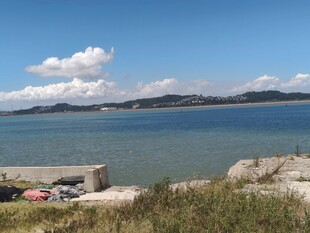 海边风景宁静的蓝色海域