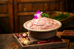 鲜嫩腰片火锅食材