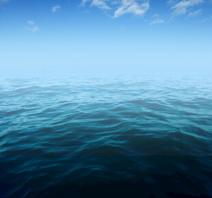 蓝天白云大海