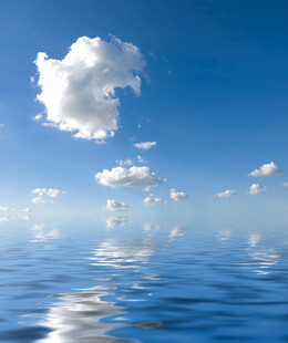 蓝天白云大海