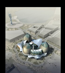 未来风格科幻建筑景观