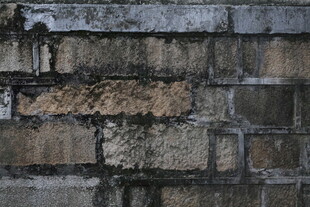 老旧斑驳的砖墙纹理