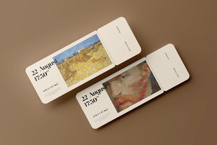 复古胶卷照片展示样机