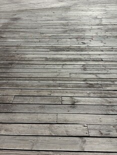 老旧木质地板纹理特写