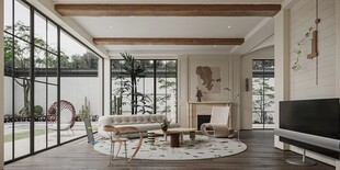 现代简约风格客厅设计